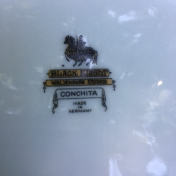Vintage Black Knight Conchita Platter Cottagecore - Picture 7 of 7
